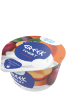 Греческий йогурт со сливой